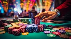 Lucky Red Casino casino presented on mobile device in Pakistan with slots and live games